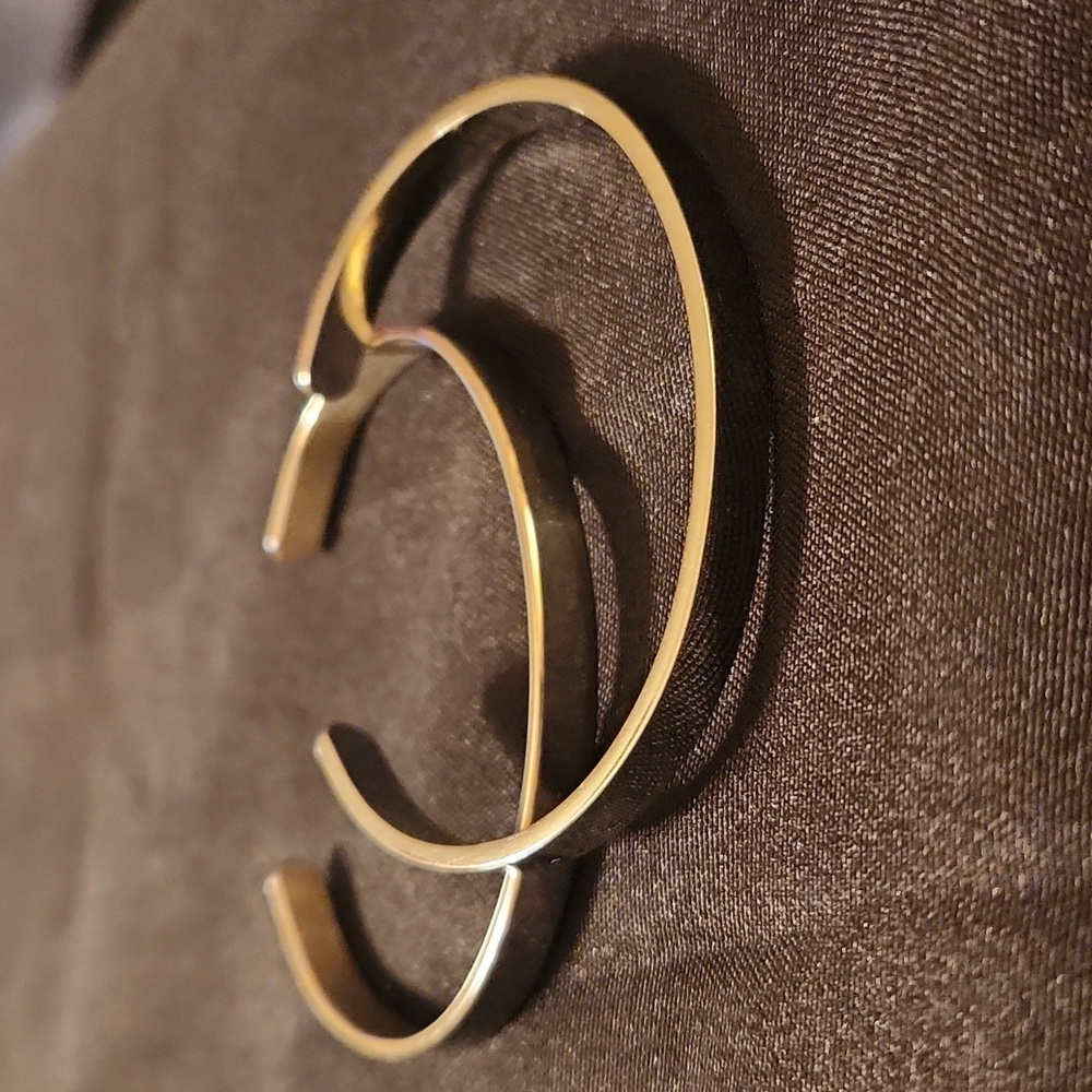 JoyCuff set of 2 silver bracelets
